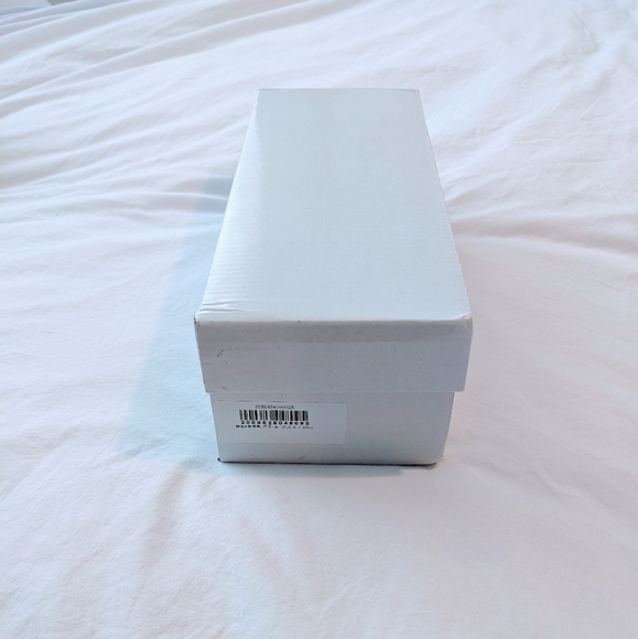 Champagne Peep Toe Slingback Flats - Picture 11 of 12